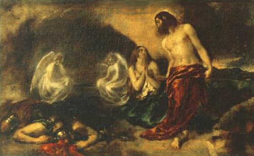 William Etty Christ Appearing to Mary Magdalene after the Resurrection Germany oil painting art
